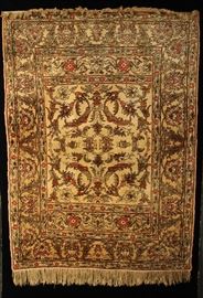 silk rug