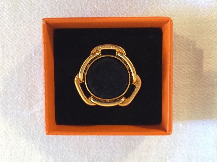 Hermes Scarf Ring, new in box