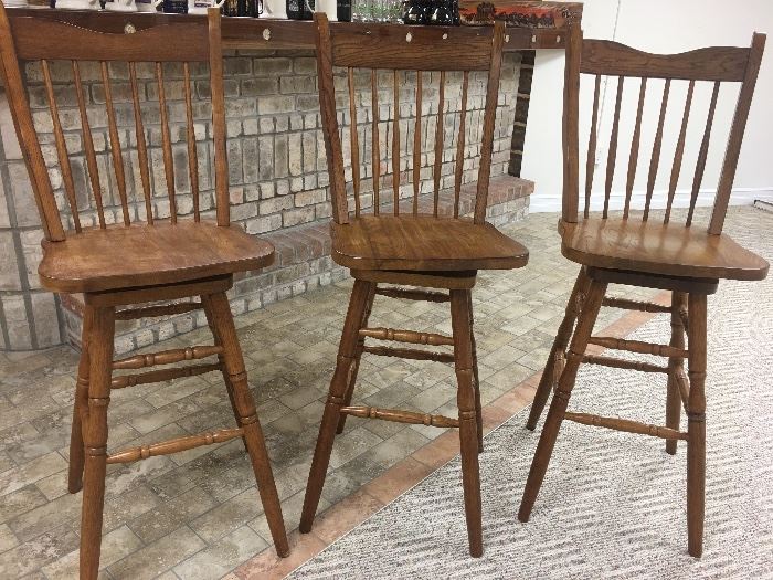 Vintage bar chairs.