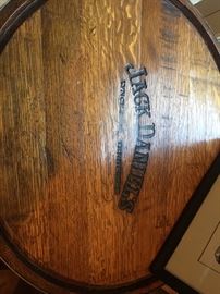 Jack Daniels Authentic Oak aged Whiskey Branded Barrel  ( Very Cool ) Old # 7 