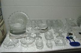 Westmoreland and other depression glass