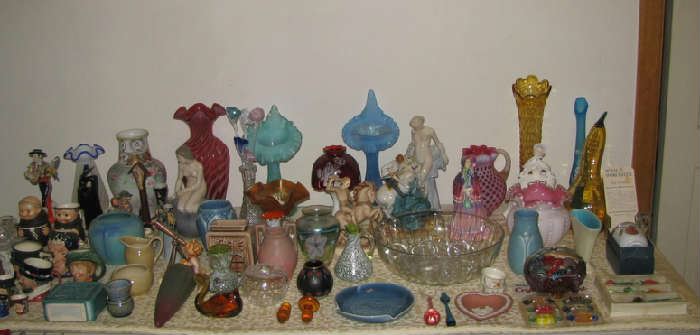 Fenton, Rookwood, Royal Doulton and more