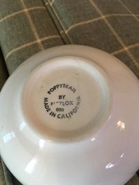 Poppytrail by Metlox-dinnerware strawberry pattern