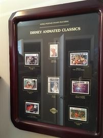 Disney postage stamp collection