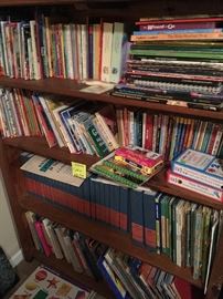 childrens books and encyclopedia set