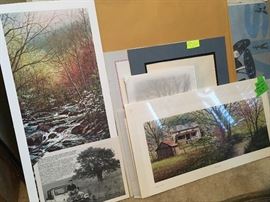 unframed prints-several by Robert Tino