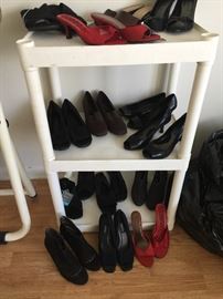 about 80+ pairs of new shoes!  Most are size 6 1/2 - 7 1/2