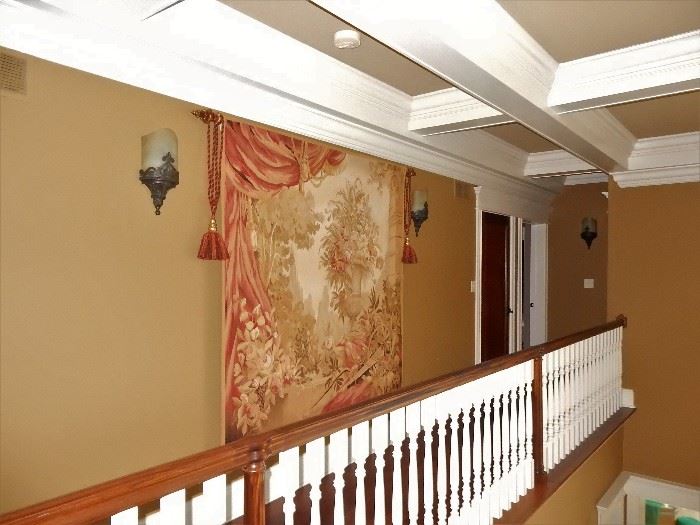 Wall Tapestry included cords and rod