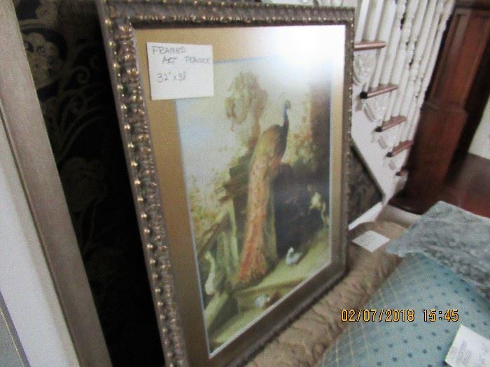 Framed Art Works, throughout this sale.
