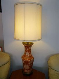 1 OF 2 ORIENTAL STYLE LAMP