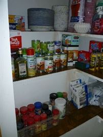PANTRY ITEMS, PAPER GOODS