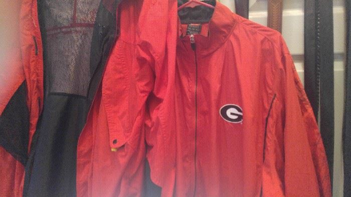 Official Georgia Bulldog jackets and other items