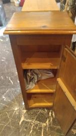Unusual cabinet storage with ironing board
