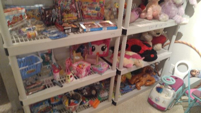 Lots of great children's toys ( we have a whole toy room downstairs)