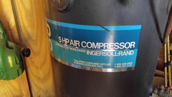 Ingersoll-Rand 5hp air compresser