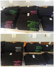 Kelly's high quality Gildan T- Shirts only 8.00 each. Help us advertise...plus they are cool looking!!