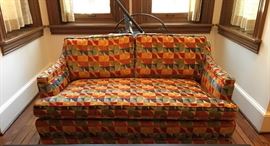 MCM chenille loveseat