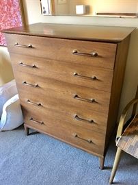MCM dresser with matching pieces