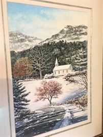William Mangum watercolor