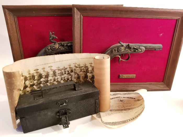 Eclectic Mix of Military Memorabilia http://www.ctonlineauctions.com/detail.asp?id=678221