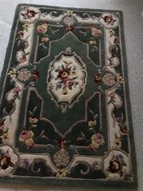 One of a pair Abusson Rugs
