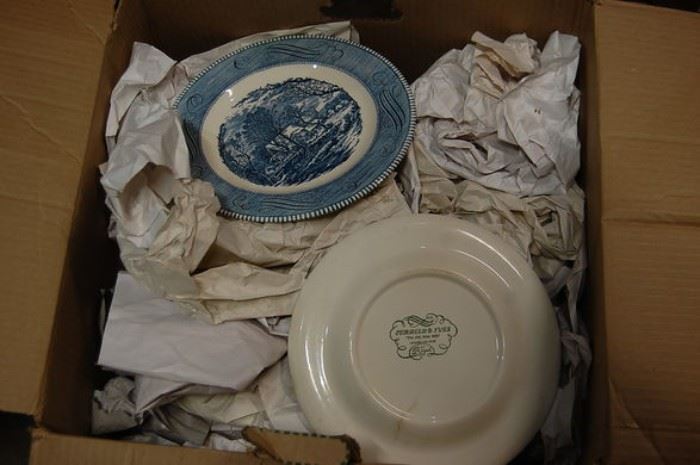 Currier & Ives Transferware