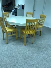 Basement Table and Chairs...Table..$75...Chairs are $30 each (there are 8 altogether)