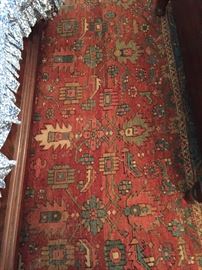 Another antique persian rug in softer colors, 8'6" x 10'6"