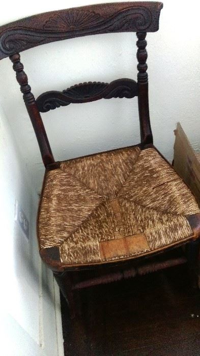 One of several side chairs