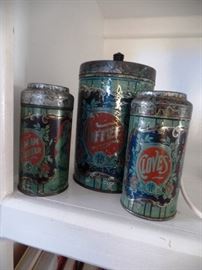 Vintage canister set