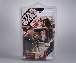 Offered is a Star Wars Kashyyyk Trooper action figure from the 30th Anniversary Collection. The figure is protected in a Protech Star Case and shows little to no shelf wear. Please see photos for a closer look at the actual item you will receive.