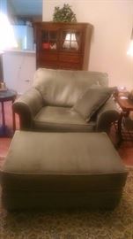 Chair and Ottoman matches sofa