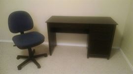Desk, Office Chair
