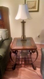 Table Lamp and end table
