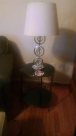 Table lamp and end table