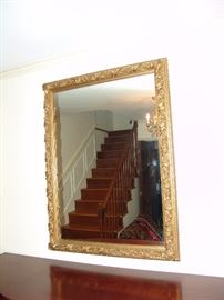 Antique frame with mirror