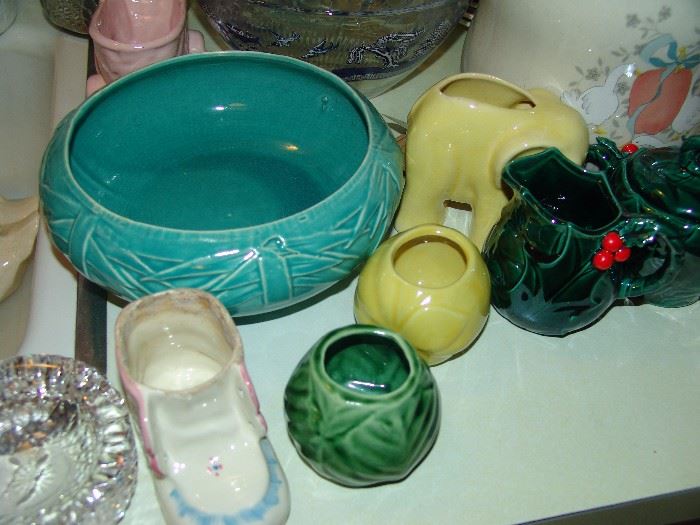 McCoy pot and 50's ceramics