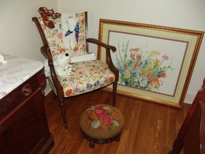 Side chair and stool