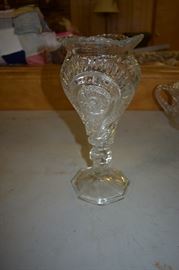 Gorgeous Cut Glass Vase