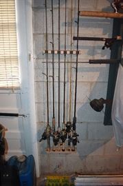 Fishing Equipment Rods and Reels