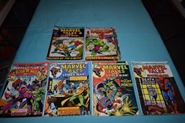 Some of the Vintage Comic Books from Marvel Tales to DC to Archies to Harvey from Spiderman to Little Lulu....