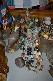 Depression Sugar and Creamer Nearly all glassware,china and figurines in this estate was wrapped in newspaper from 1975 back to 1946