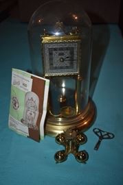 Vintage Schaltz 400 Day Clock came in box wrapped in early 1970's newspaper as did most everything you see in all the pics of this sale