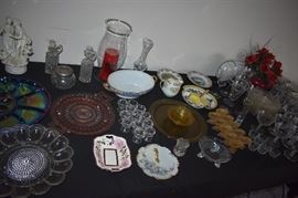Rare Styles of Antique Salts plus Beautiful Glassware and More!