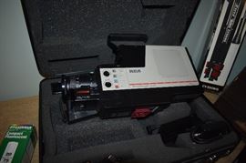Vintage RCA AutoFocus VHS Camera with Case