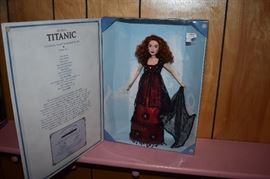 Loads of Vintage Dolls and Accessories in this Estate! From Barbies to Elvis to Back Street Boys to 90210 to Country Music Dolls Plus Accessories Galore especially for Barbie! We also have Vintage Ty Beanie Babies and Disney Characters --- A large collection represented here as you can see! We even have a large collection of Barbie Ornaments and Bradbury Mint Porcelain Barbie Figurines!