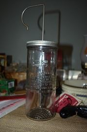 Vintage Wesson Oil Glass Mayonnaise Mixing Jar