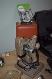 Vintage "Revere" 85 Movie Projector in Awesome Condition with Original Carry Case and Instruction Manual