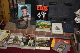 Some of the Elvis Memorabilia and other Vintage Magazines in this Estate