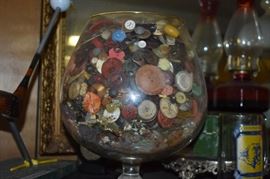 Large Vintage Button Collection represented in this pic